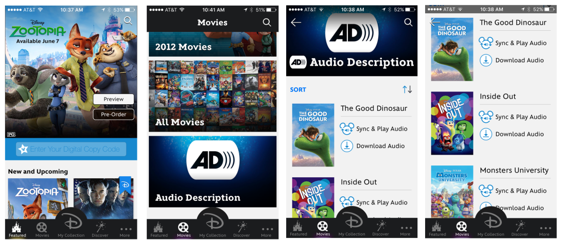 DMA Descriptive Audio